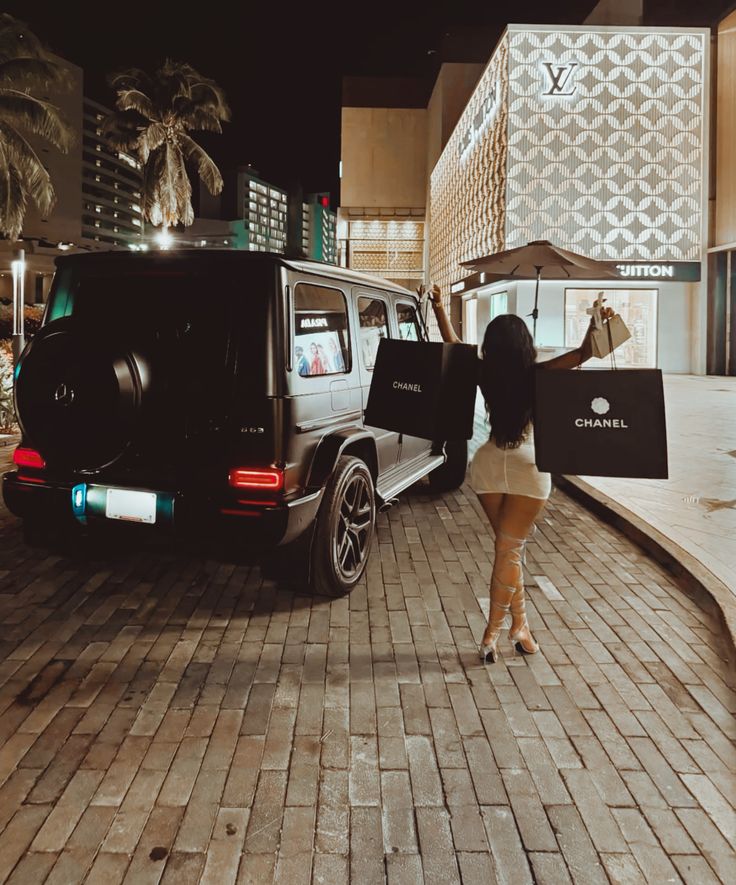 Luxury shopping and G-Wagon lifestyle